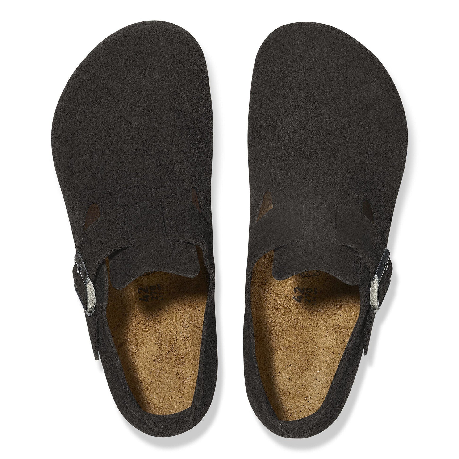 London | Suede | Black - clog - Birkenstock
