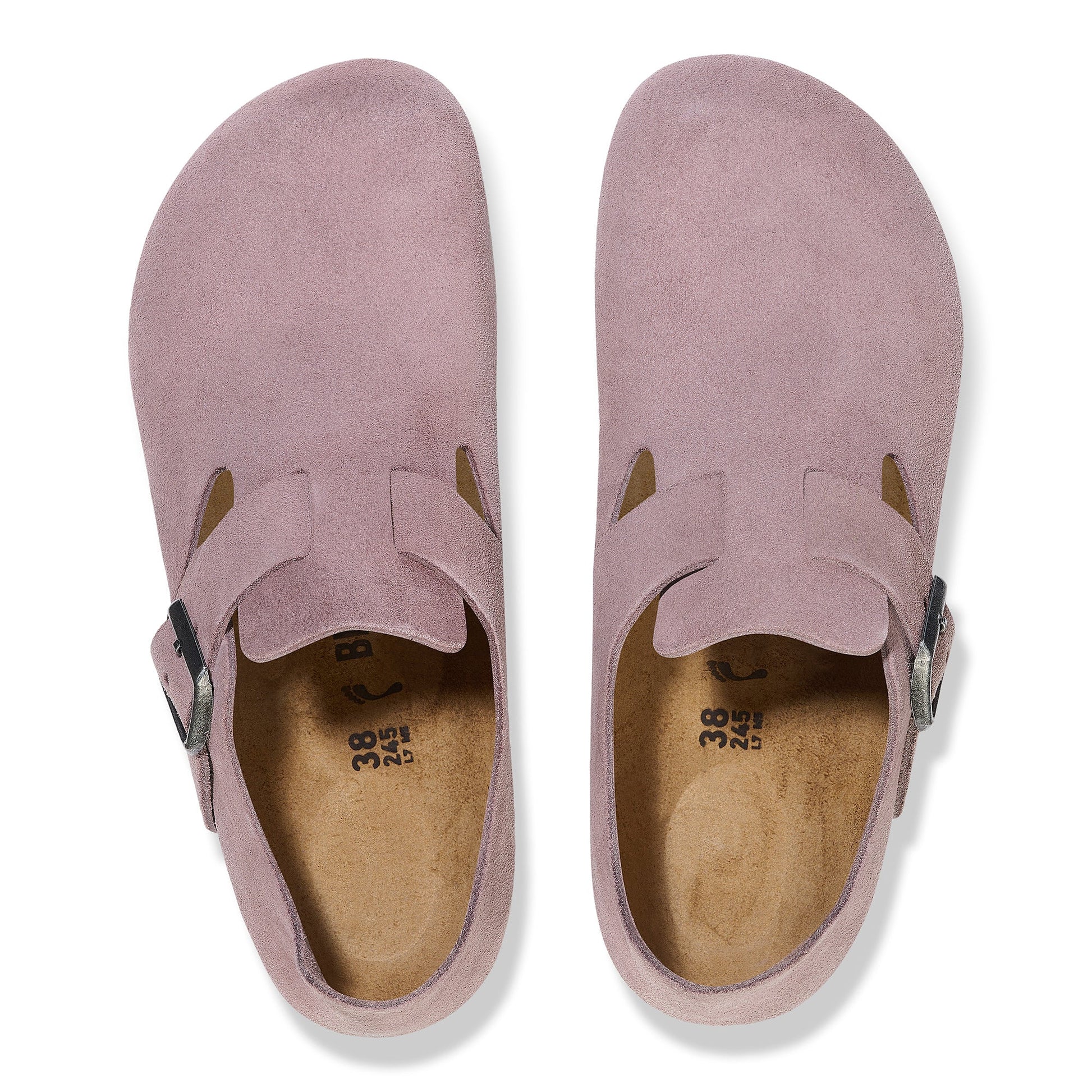 London | Suede | Faded Purple - clog - Birkenstock