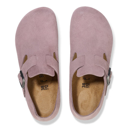 London | Suede | Faded Purple - clog - Birkenstock