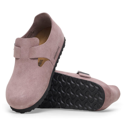 London | Suede | Faded Purple - clog - Birkenstock