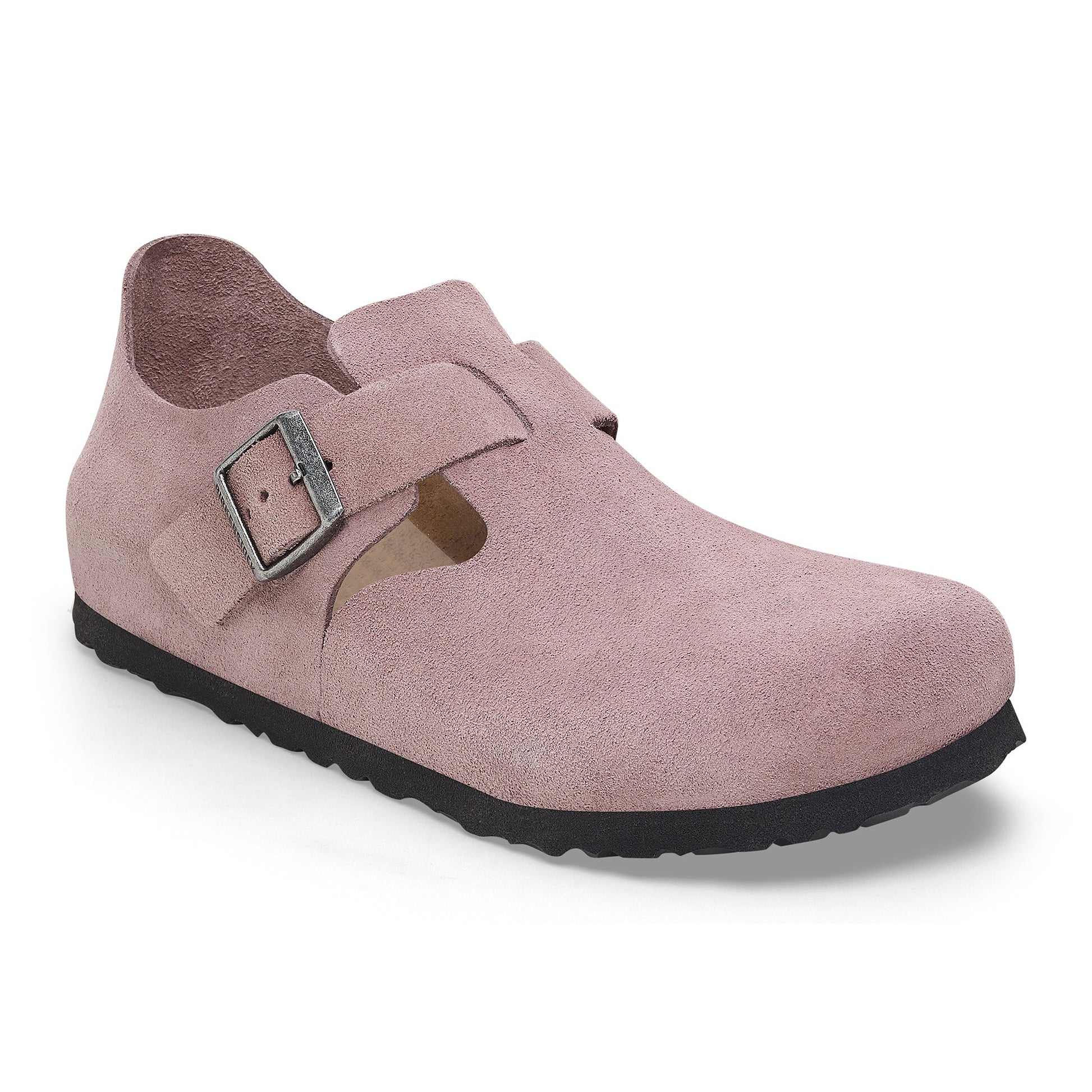 London | Suede | Faded Purple - clog - Birkenstock
