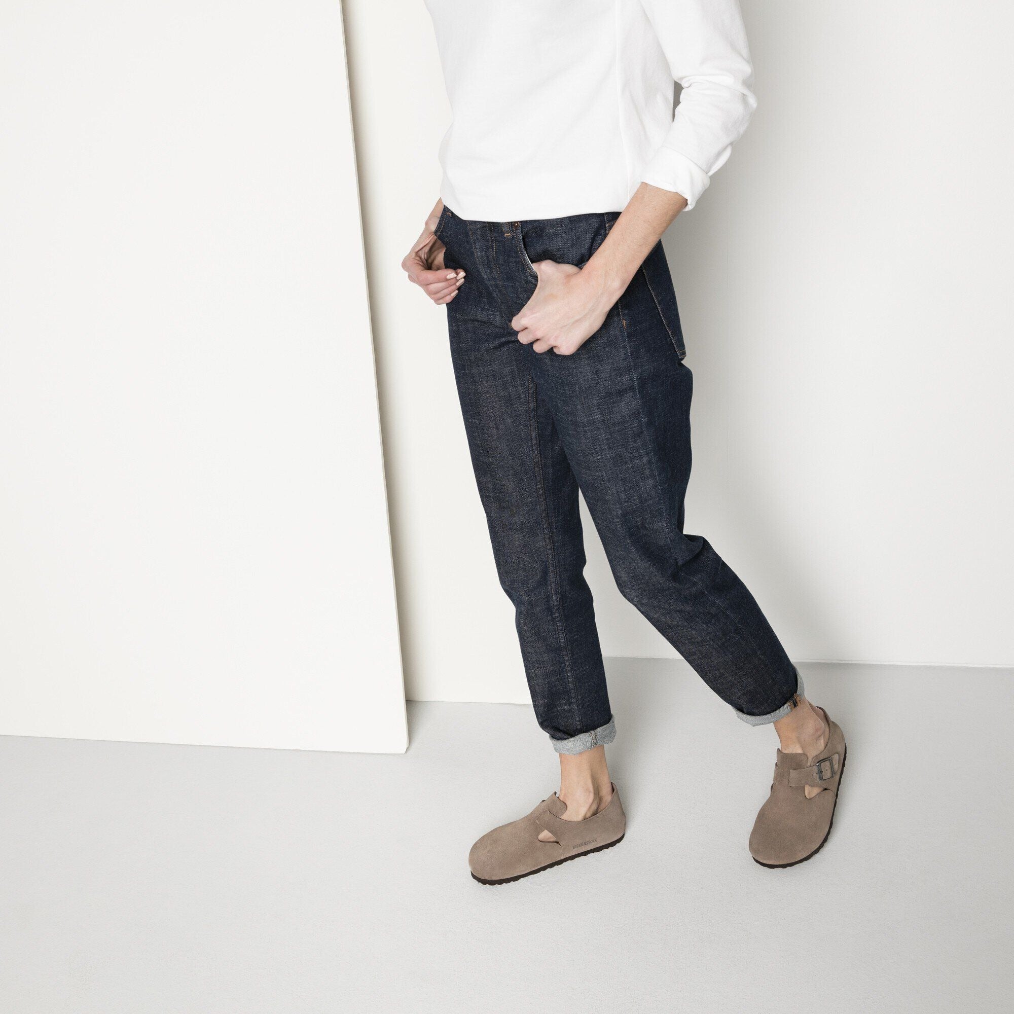 London | Suede | Taupe – Birkenstock Midtown