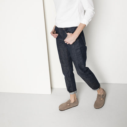 London | Suede | Taupe - clog - Birkenstock