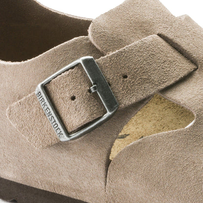 London | Suede | Taupe - clog - Birkenstock