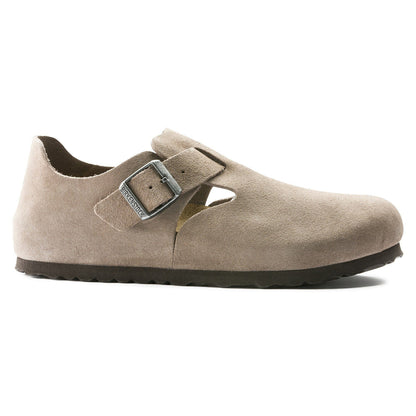 London | Suede | Taupe - clog - Birkenstock