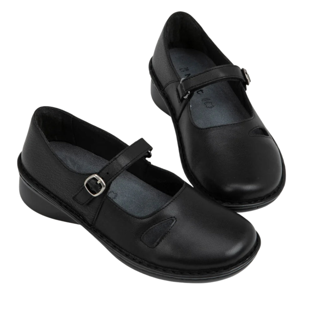 Looper | Water Resistant | Leather | Black - shoe - Naot