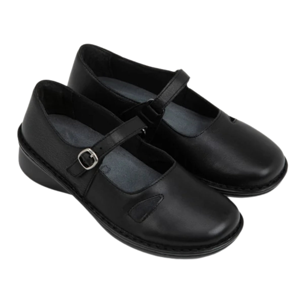 Looper | Water Resistant | Leather | Black - shoe - Naot