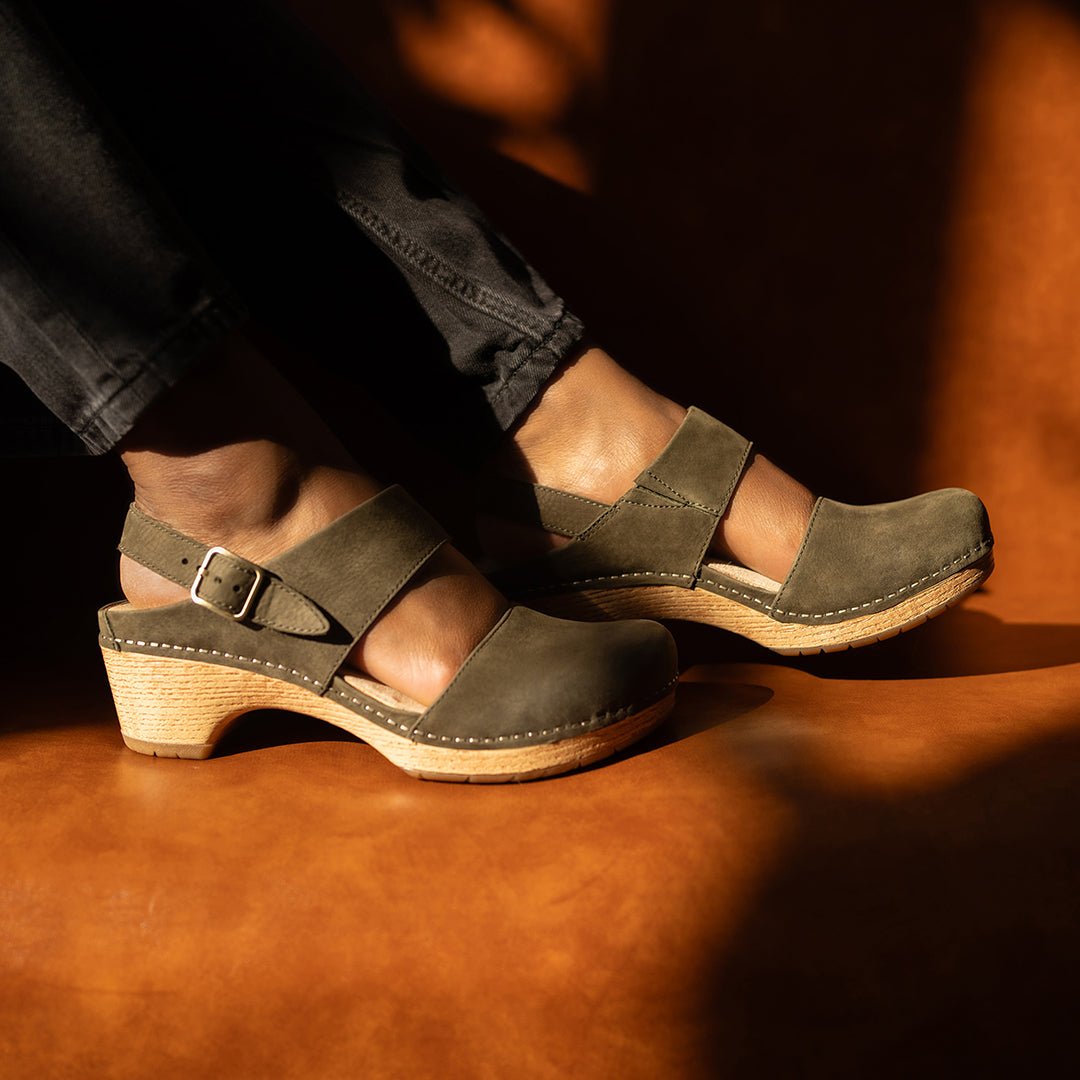 Lucia | Milled Nubuck | Ivy - Shoe - Dansko