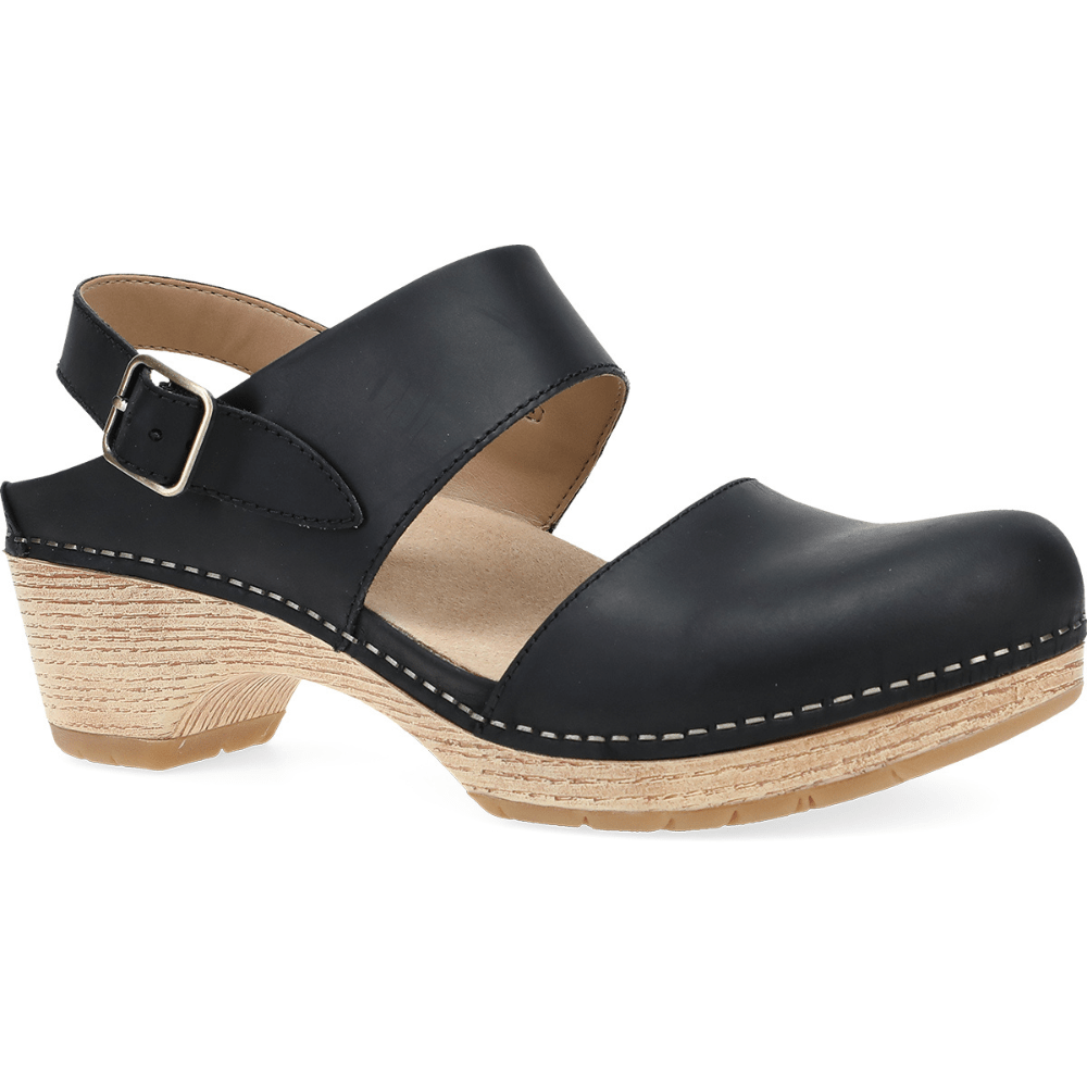 Lucia | Oiled Pull Up | Black - Shoe - Dansko