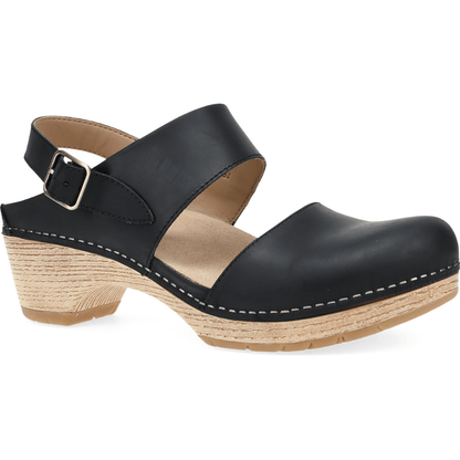 Lucia | Oiled Pull Up | Black - Shoe - Dansko