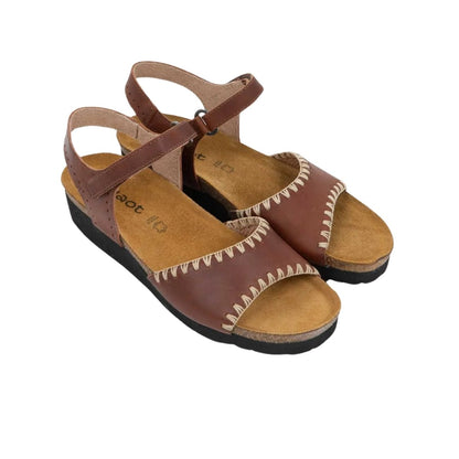 Luna | Oily Nubuck | Brandy - Wedge - Naot