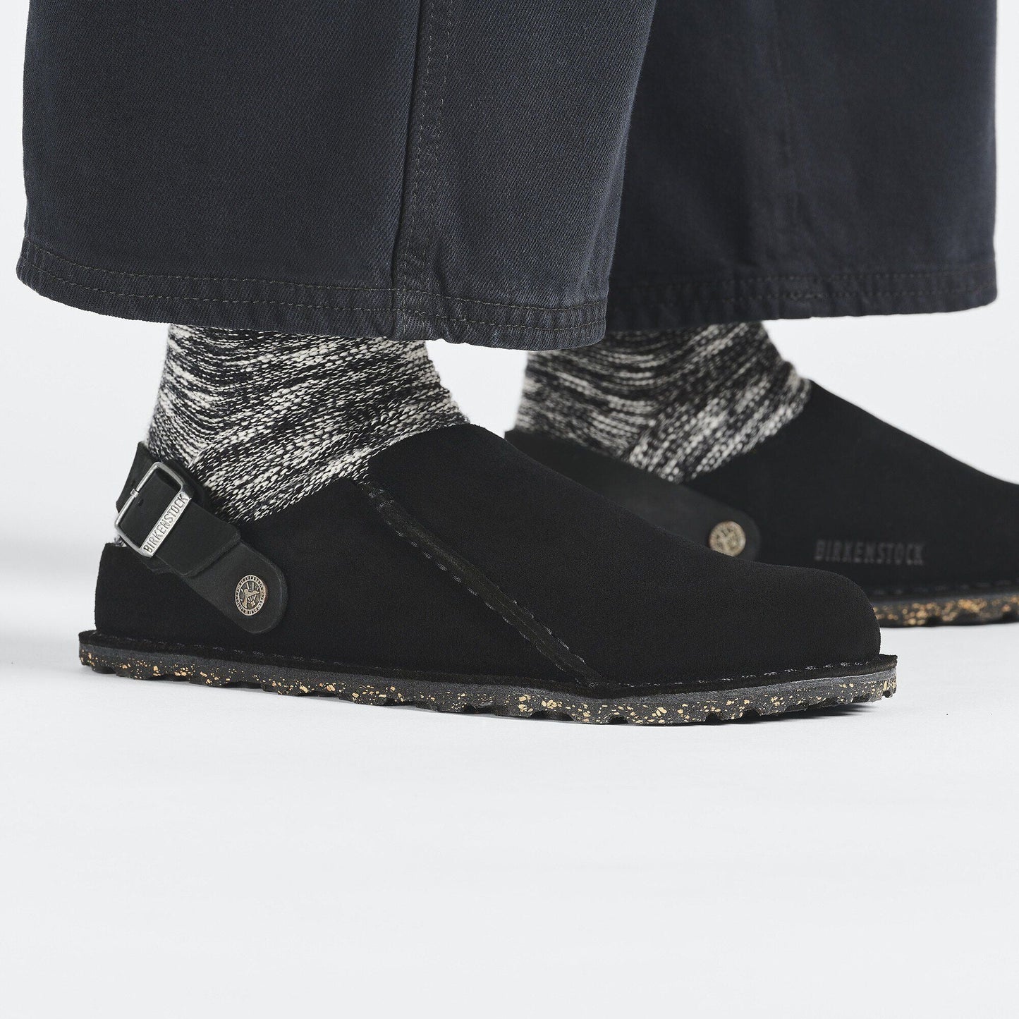 Lutry | Suede | Black - clog - Birkenstock