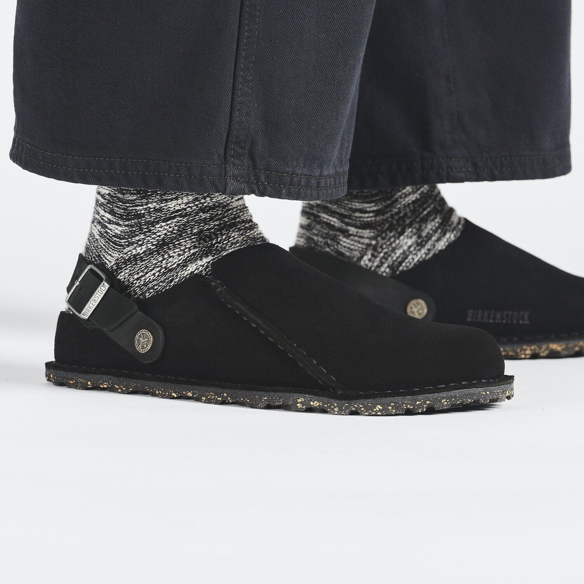 Lutry | Suede | Black - clog - Birkenstock