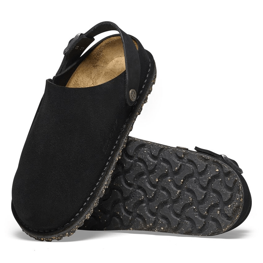 Lutry | Suede | Black - Clog - Birkenstock