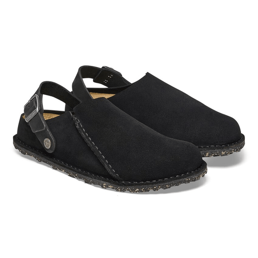 Lutry | Suede | Black - Clog - Birkenstock