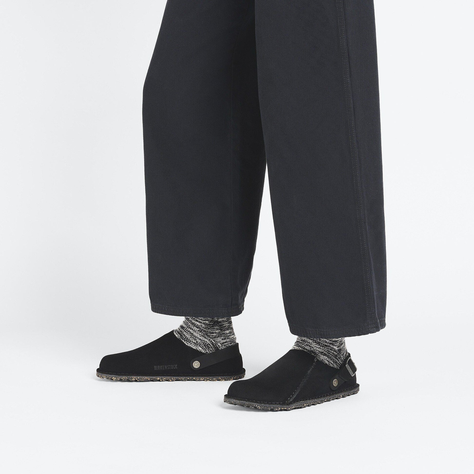 Lutry | Suede | Black - clog - Birkenstock