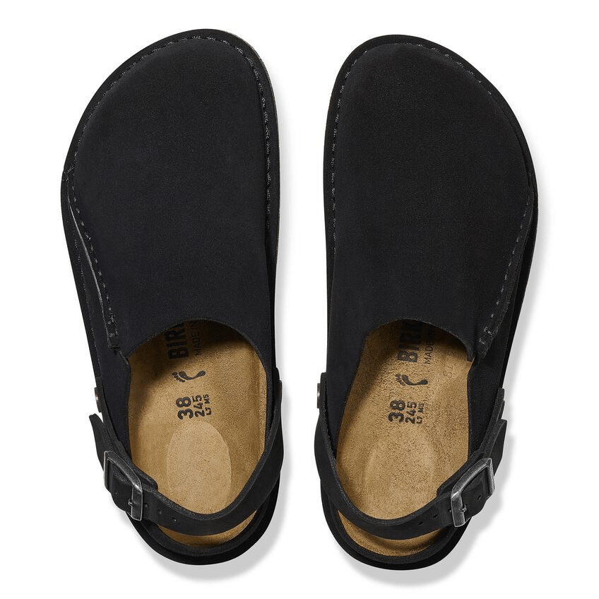 Lutry | Suede | Black - Clog - Birkenstock