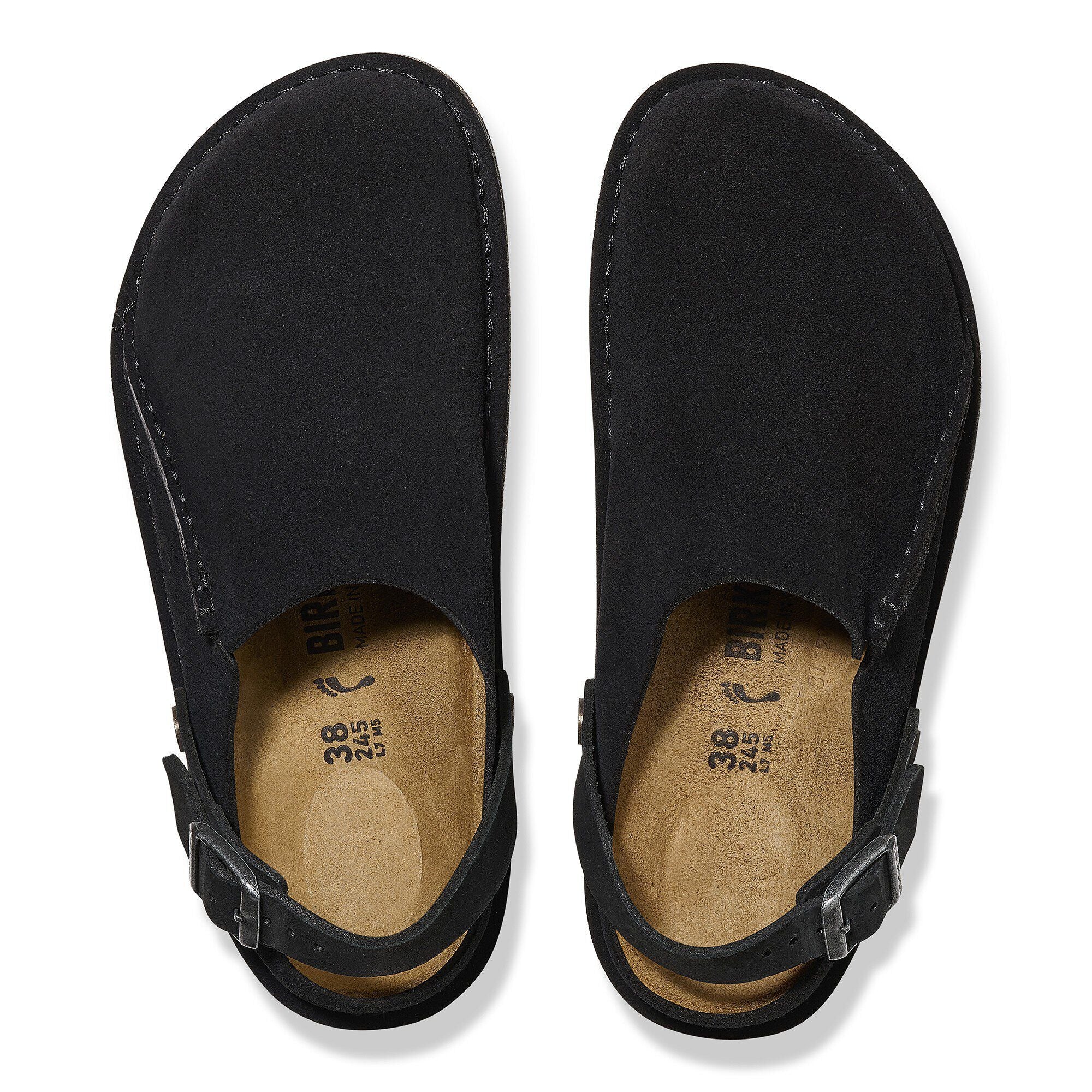Lutry | Suede | Black – Birkenstock Midtown