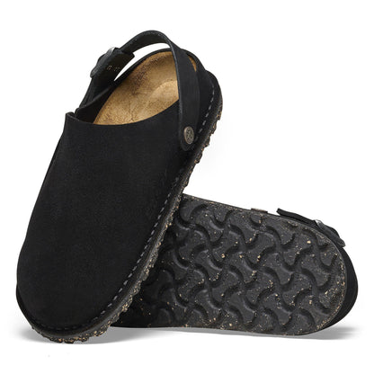 Lutry | Suede | Black - clog - Birkenstock