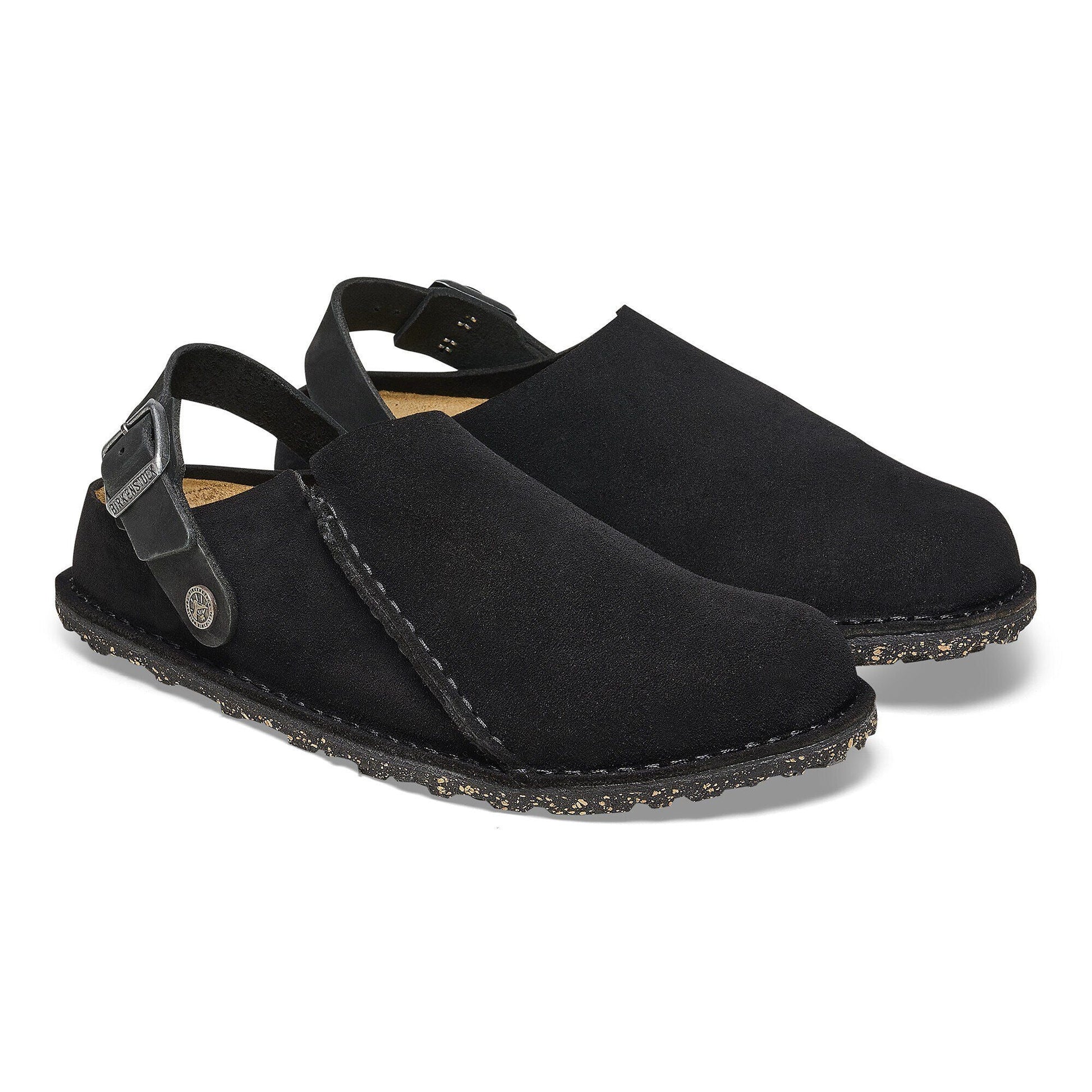 Lutry | Suede | Black - clog - Birkenstock