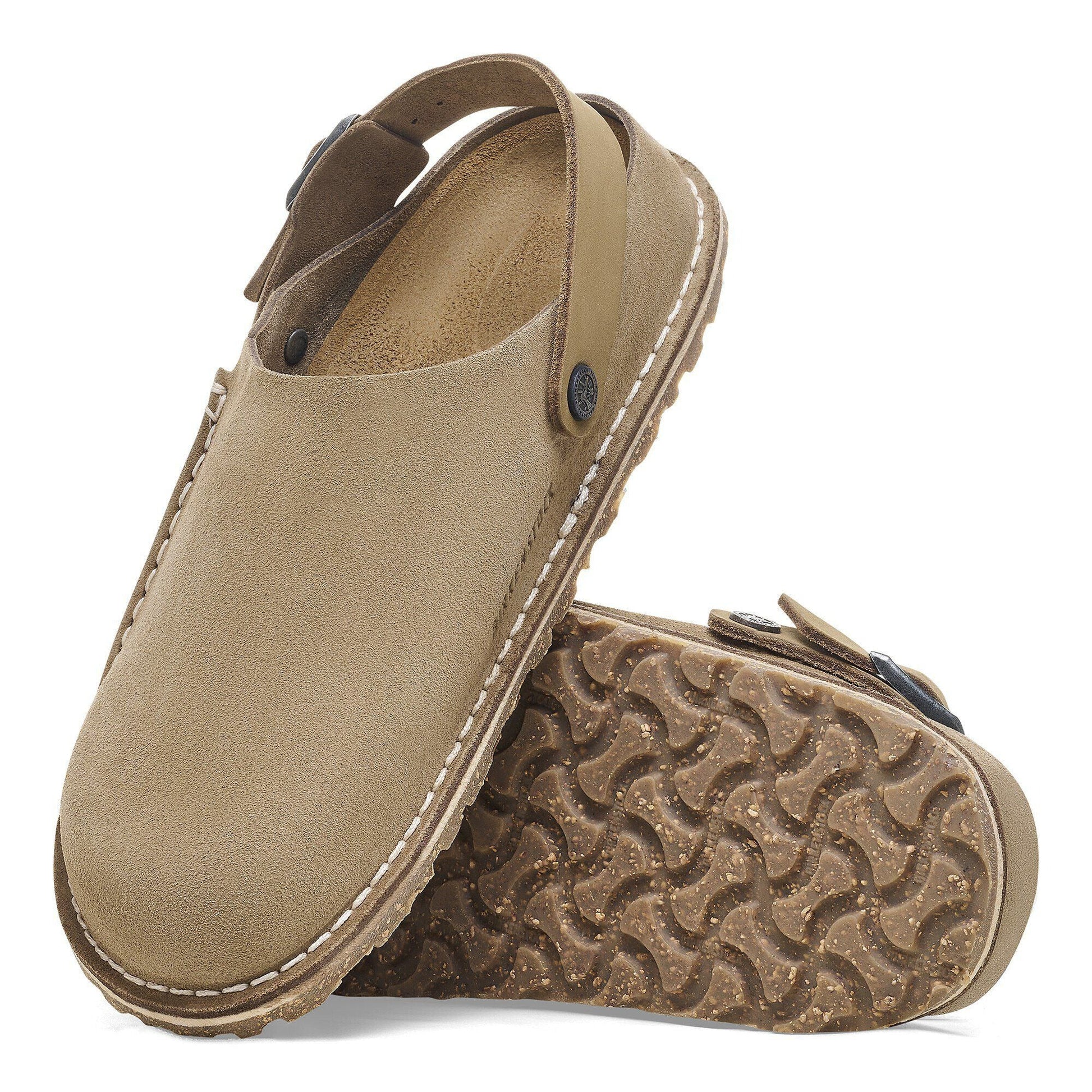 Lutry | Suede | Gray Taupe - clog - Birkenstock