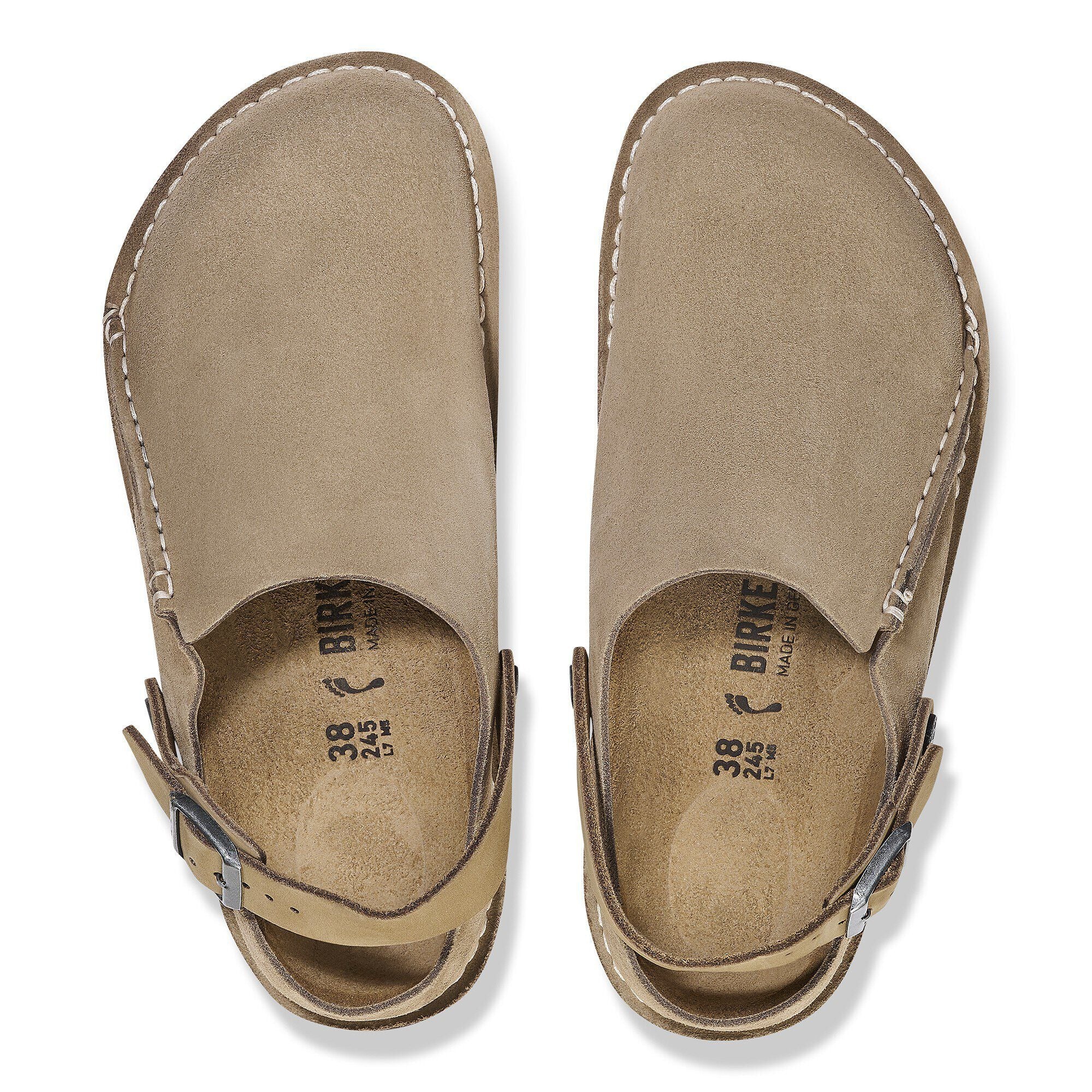 Lutry | Suede | Gray Taupe – Birkenstock Midtown