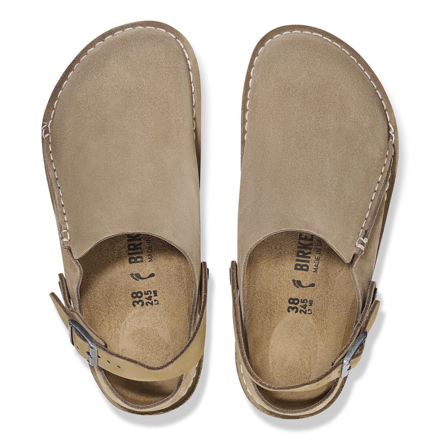 Lutry | Suede | Gray Taupe - clog - Birkenstock