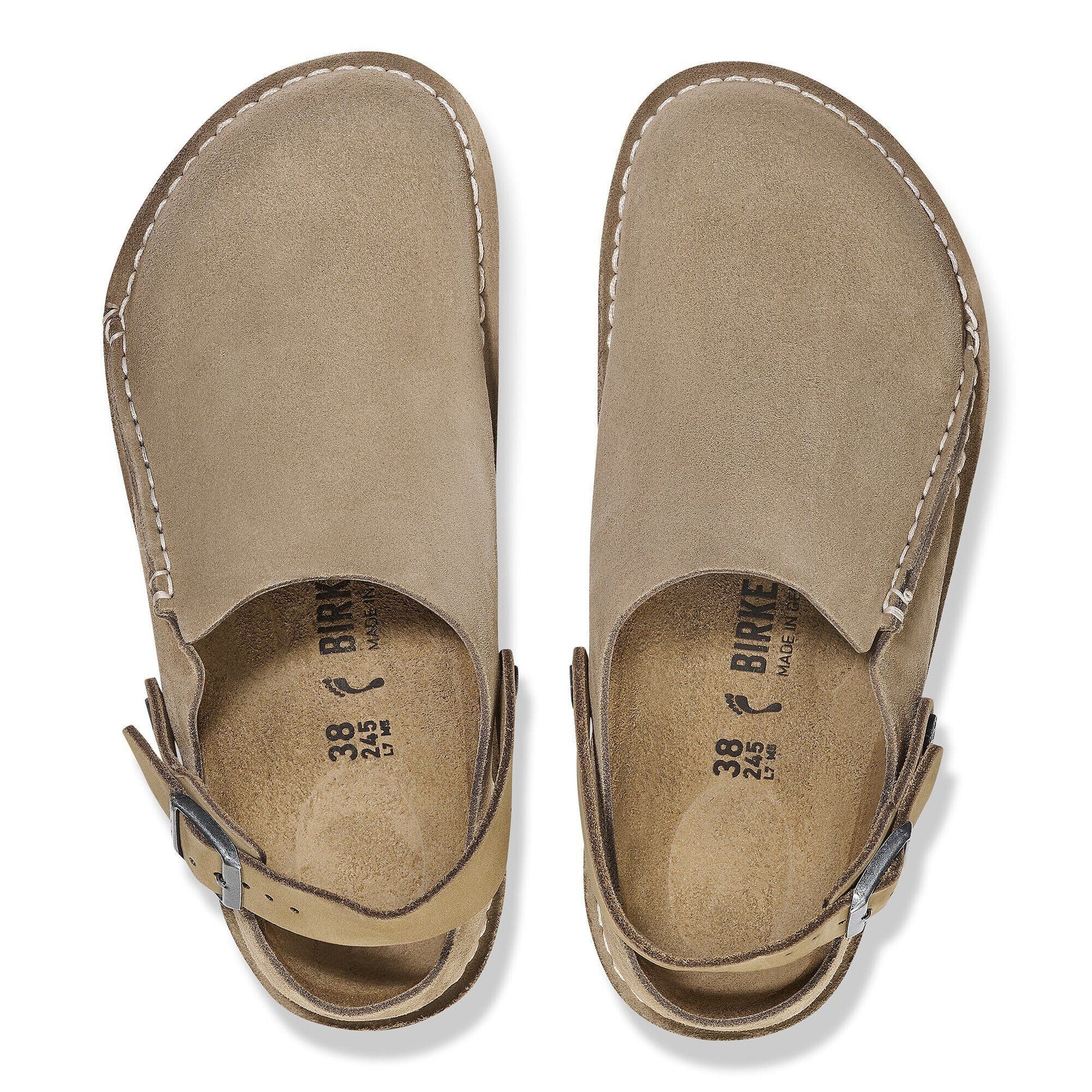 Lutry | Suede | Gray Taupe - clog - Birkenstock