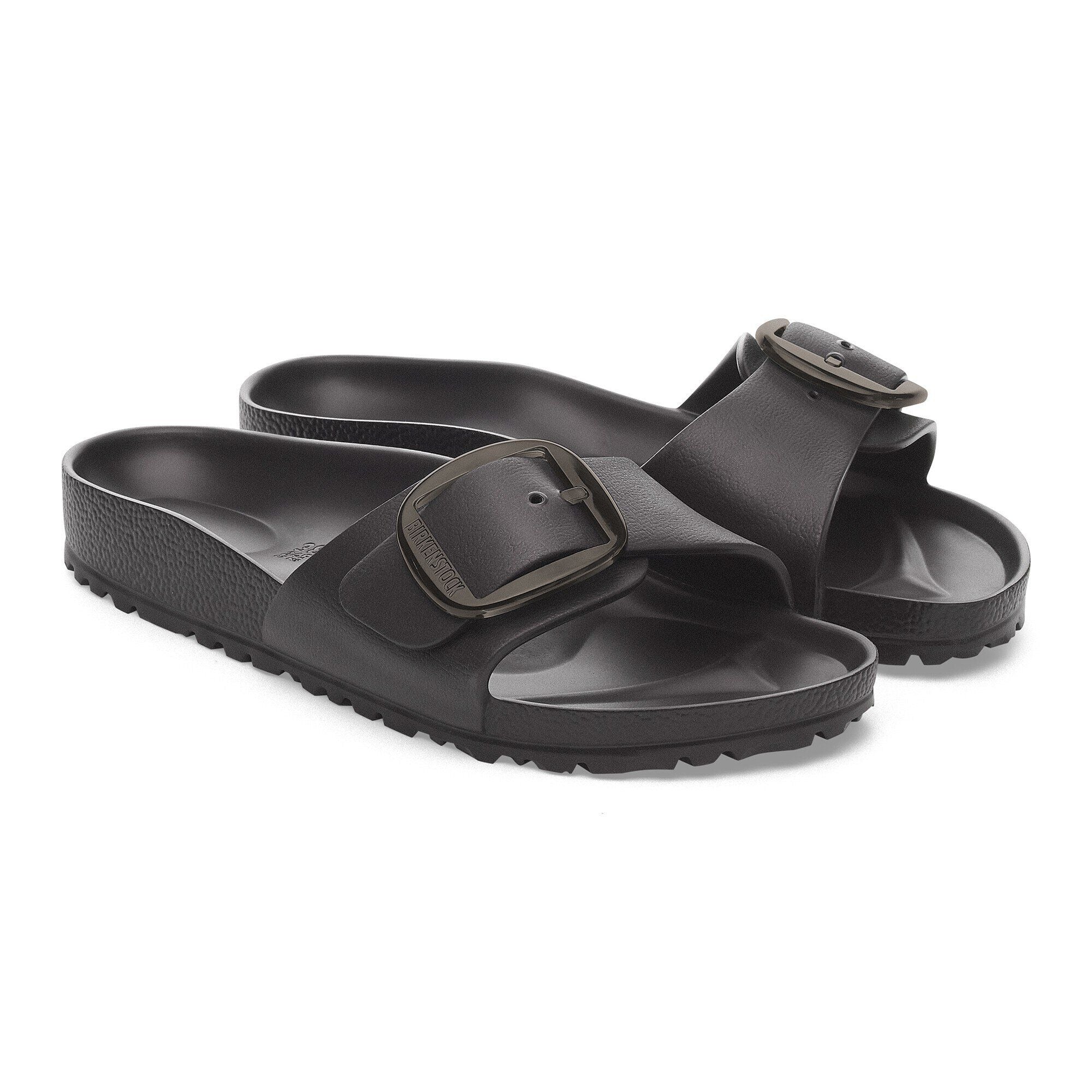 BIRKENSTOCK EVA BIG BUCKLE サンダル ナロー 37 黒 Madrid Big Buckle | EVA | Black – Birkenstock Midtown