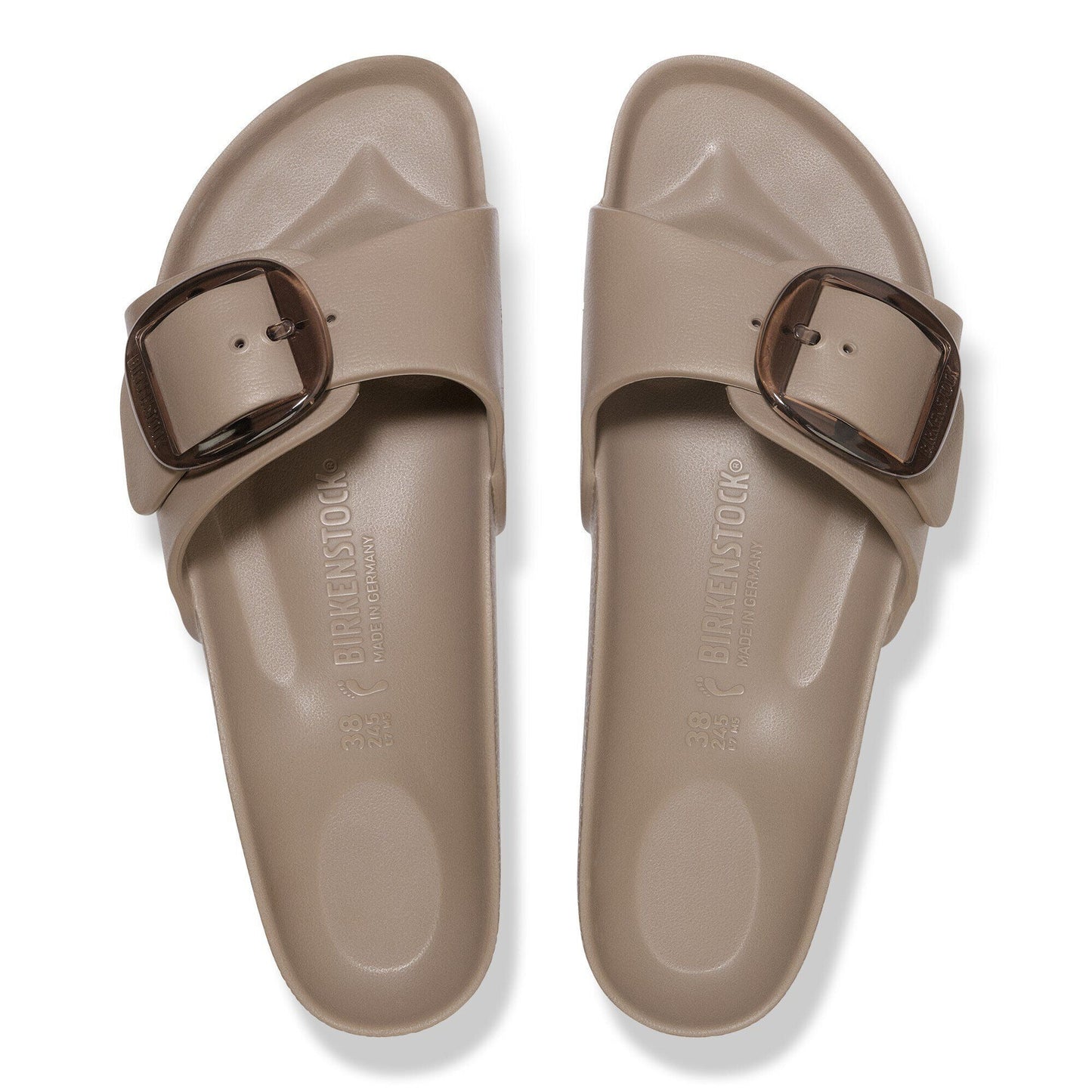 Madrid Big Buckle | EVA | Gray Taupe - sandals - Birkenstock