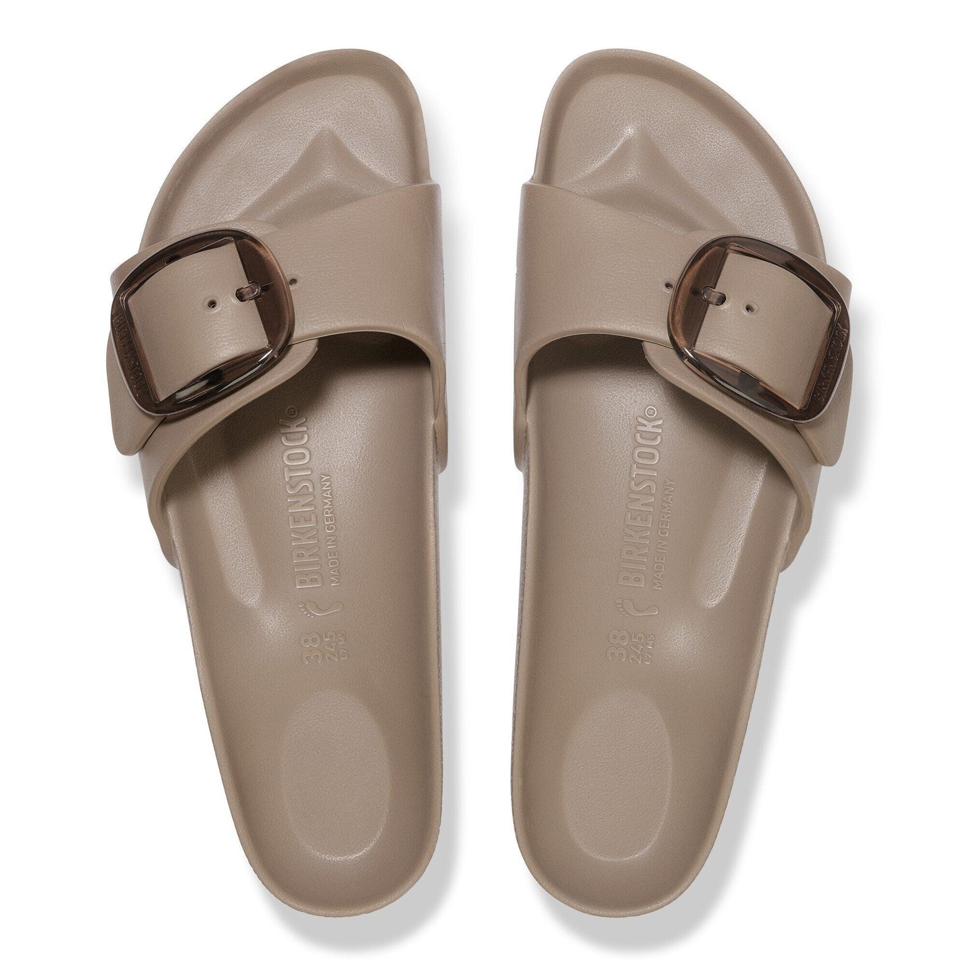 Madrid Big Buckle | EVA | Gray Taupe - sandals - Birkenstock