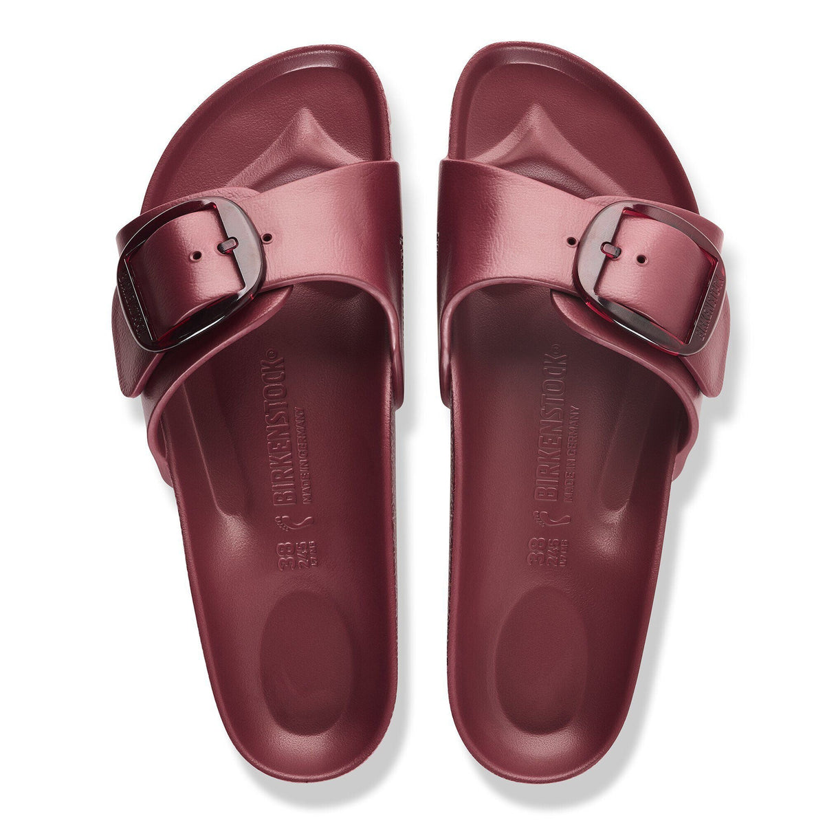 Madrid Big Buckle | Eva | Zinfandel - sandals - Birkenstock