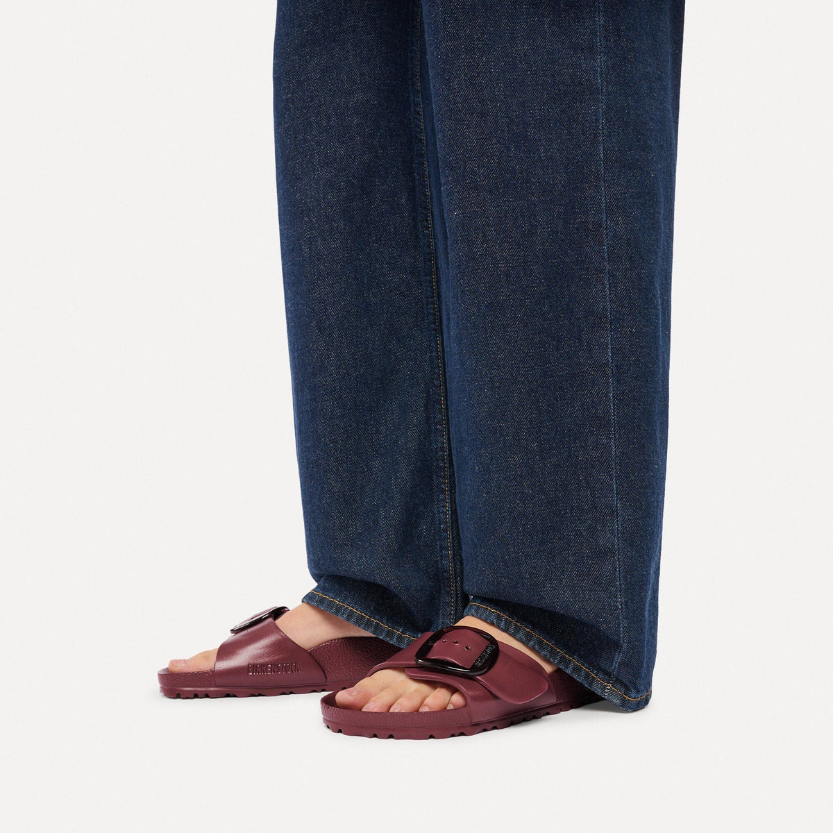 Madrid Big Buckle | Eva | Zinfandel - sandals - Birkenstock