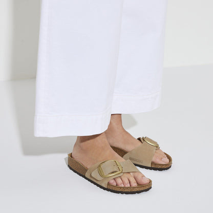 Madrid Big Buckle | Nubuck | Sandcastle - sandals - Birkenstock