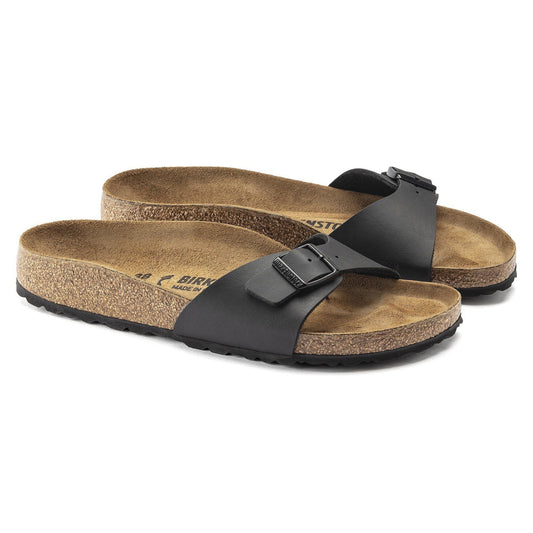 Madrid | Birko - Flor | Black - Sandals - Birkenstock