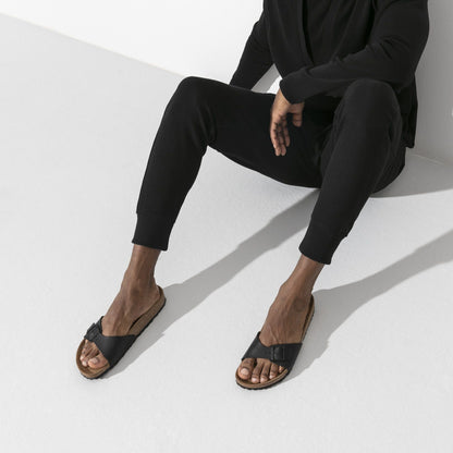 Madrid | Birko - Flor | Black - Sandals - Birkenstock