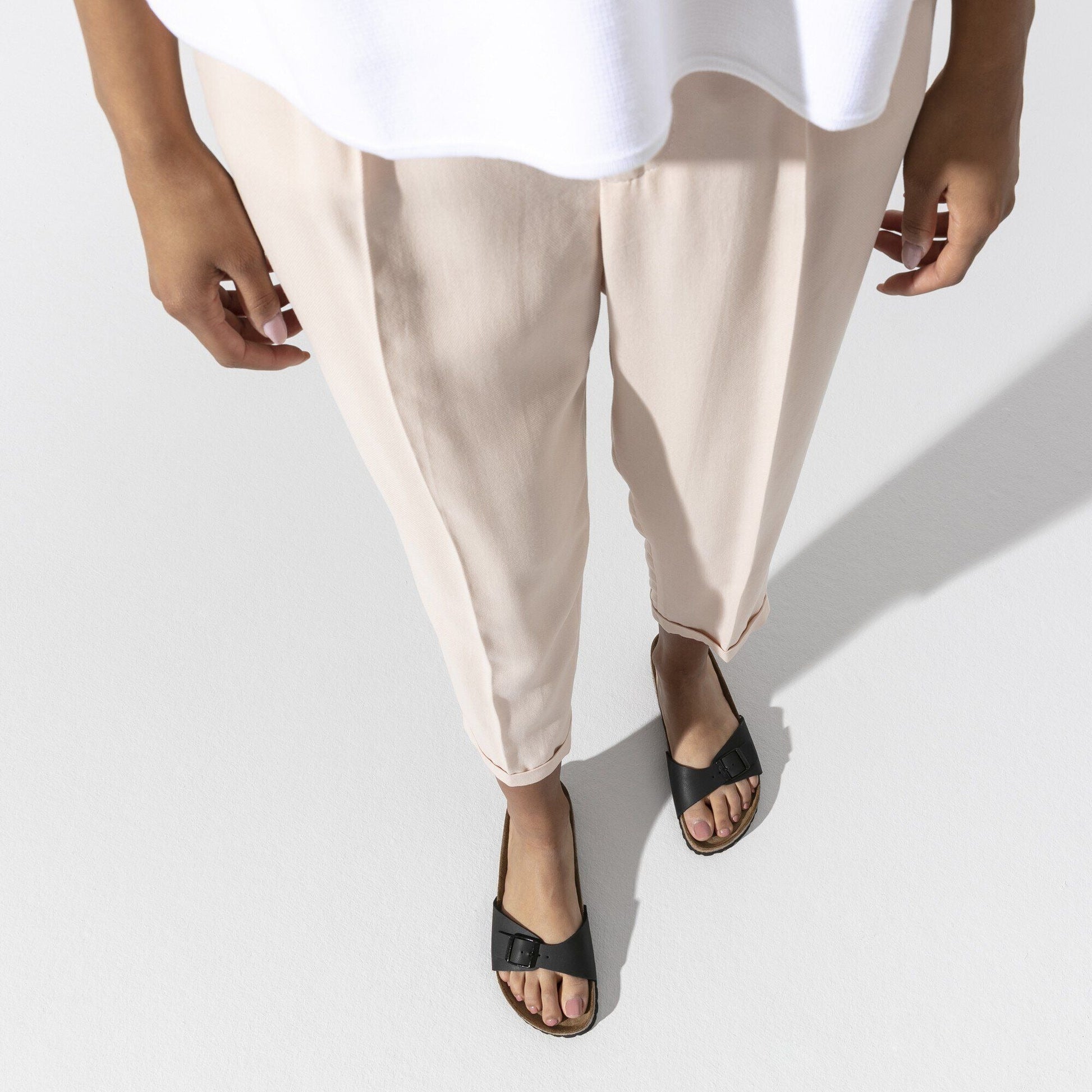 Madrid | Birko - Flor | Black - Sandals - Birkenstock
