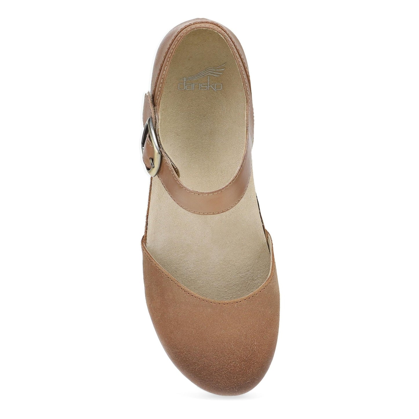 Mae | Burnished Suede | Tan - shoe - Dansko