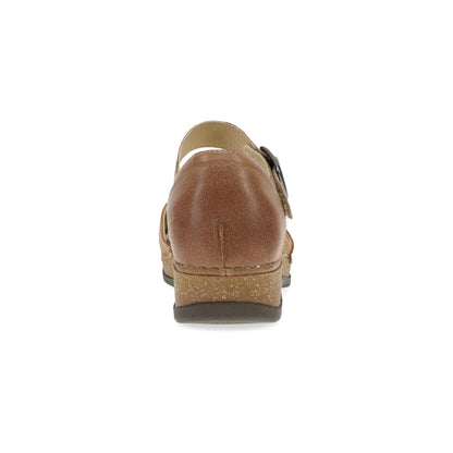 Mae | Burnished Suede | Tan - shoe - Dansko