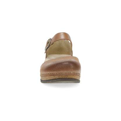 Mae | Burnished Suede | Tan - shoe - Dansko