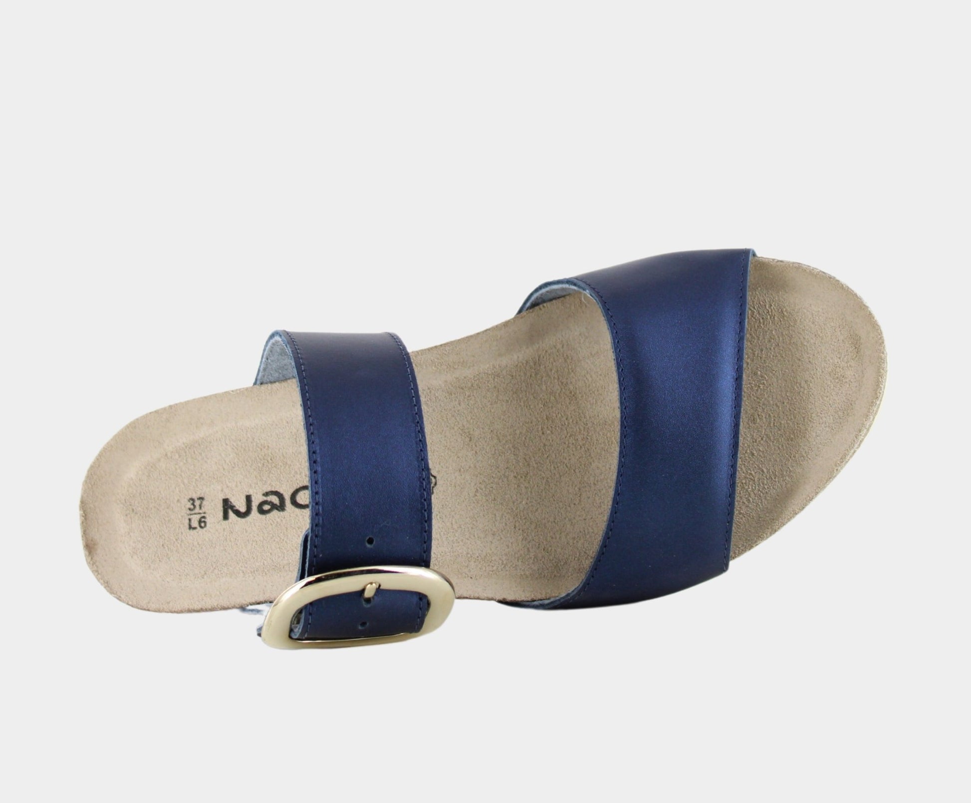 Magic | Leather | Polar Sea - sandals - Naot