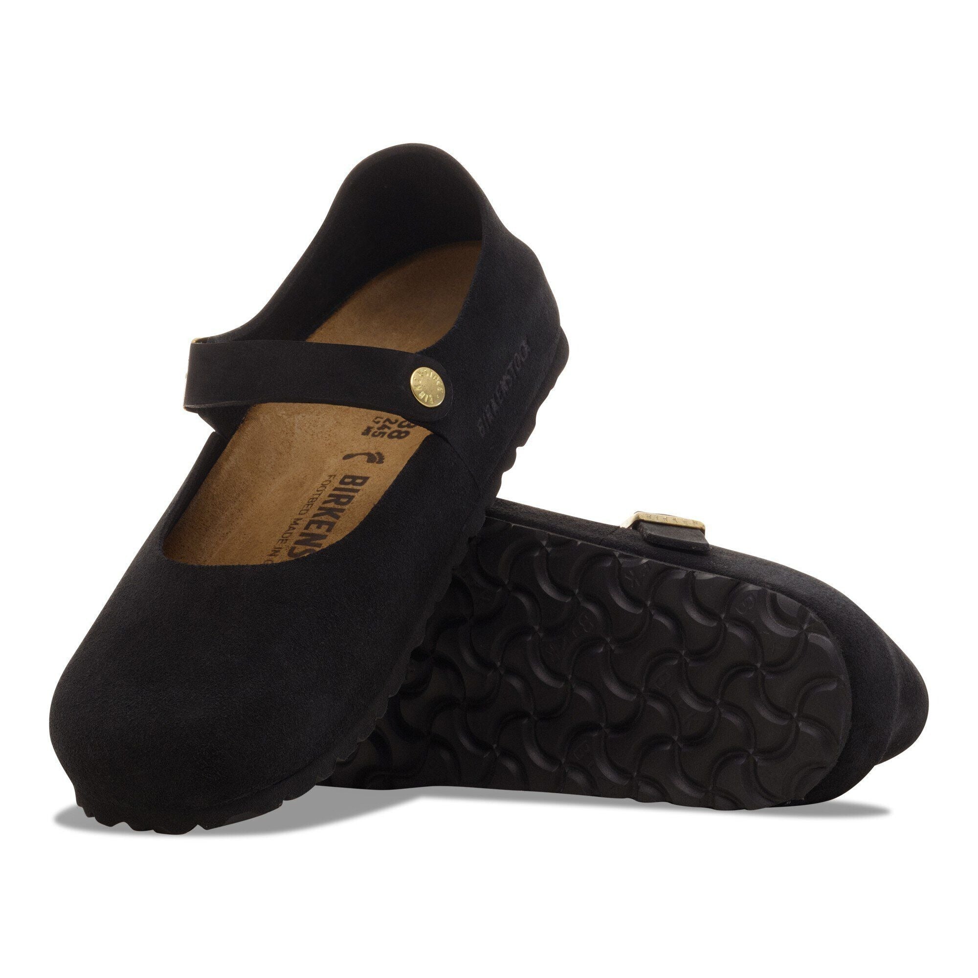 Mantova | Suede | Black – Birkenstock Midtown