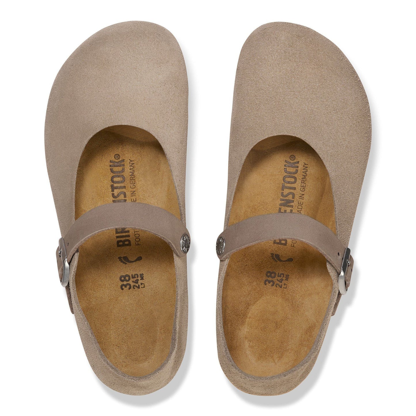 Mantova | Suede | Taupe - shoe - Birkenstock