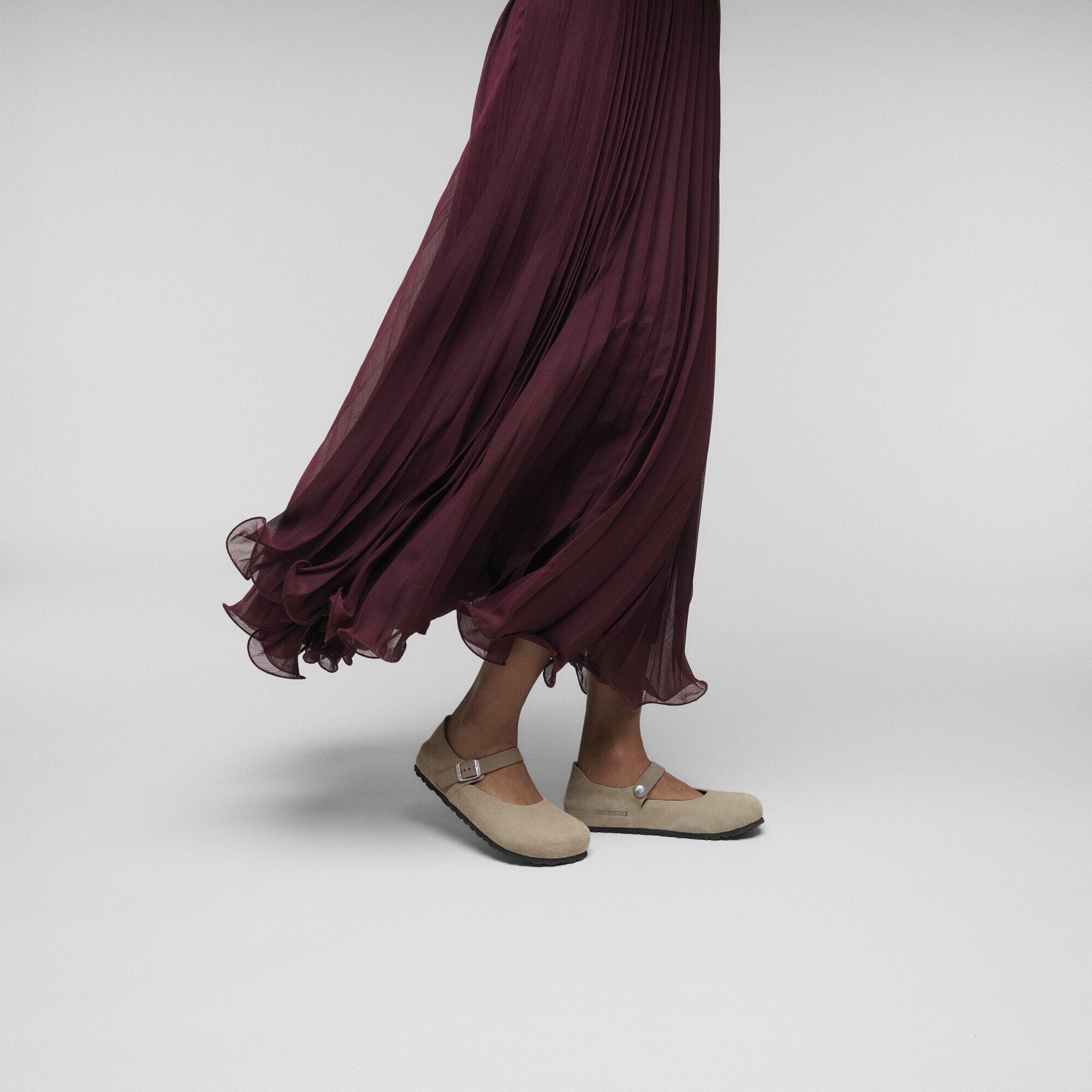 Mantova | Suede | Taupe – Birkenstock Midtown