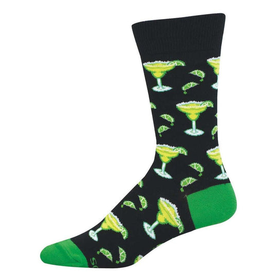Margarita and Lime | Men | Black - socks - Socksmith