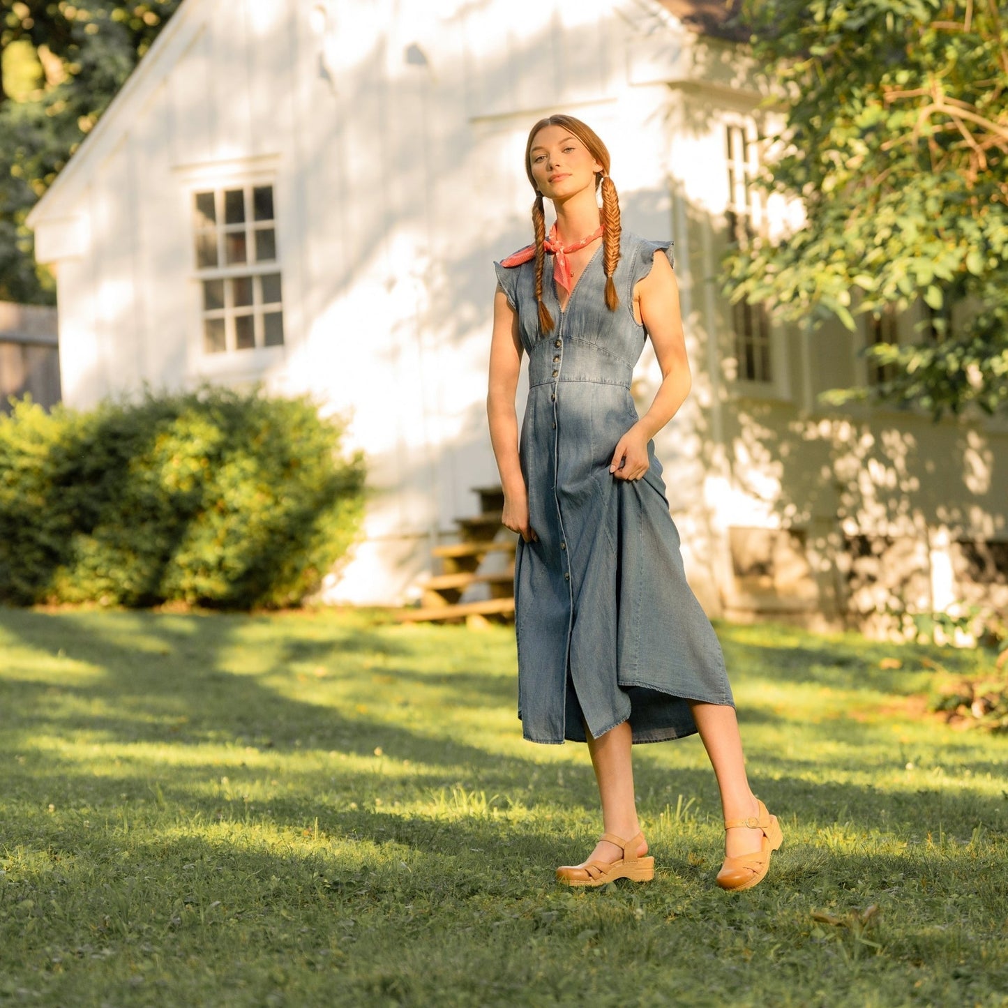 Margreta | Distressed Leather | Honey - sandals - Dansko