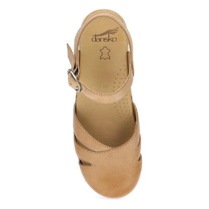 Margreta | Distressed Leather | Honey - sandals - Dansko