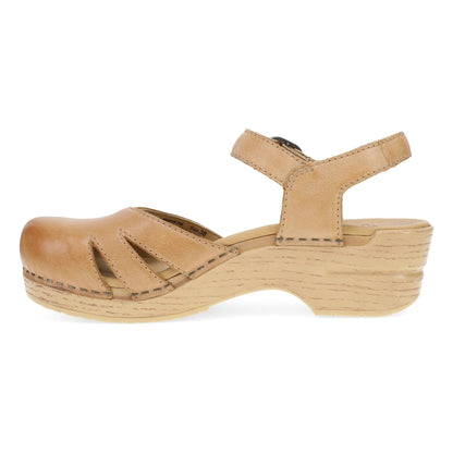 Margreta | Distressed Leather | Honey - sandals - Dansko