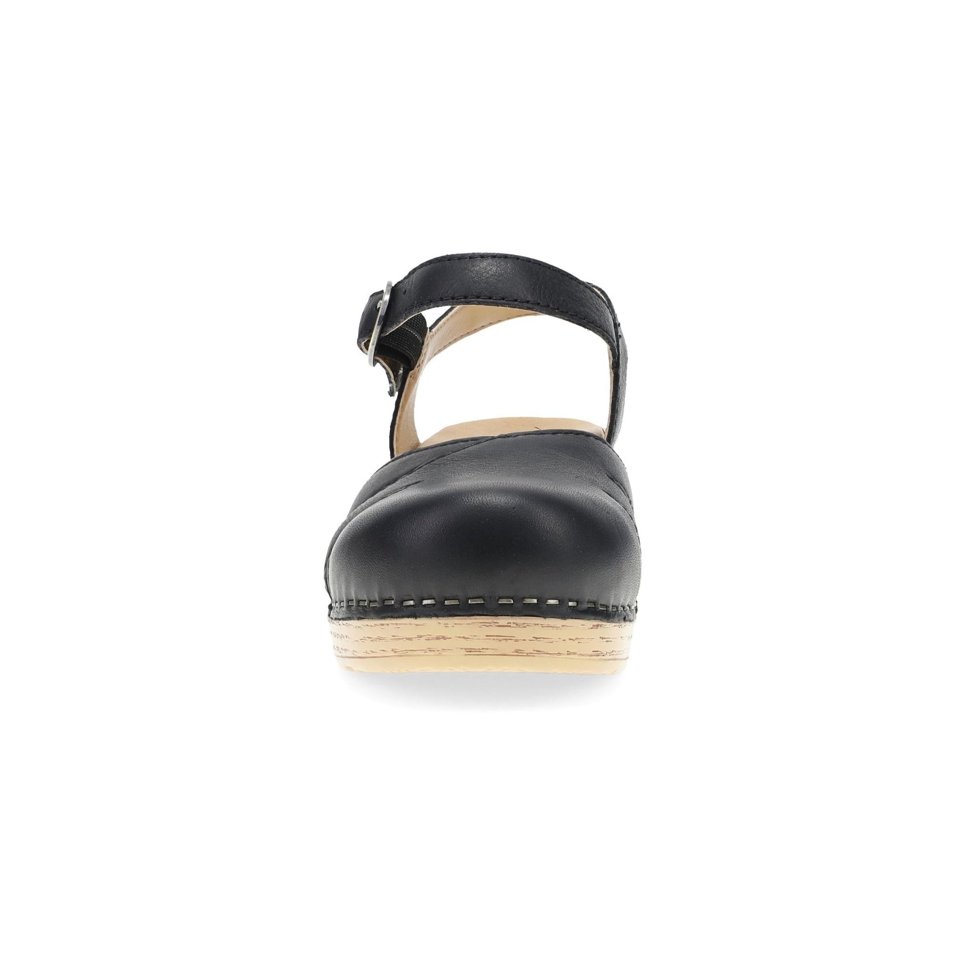 Margreta | Leather | Black - sandals - Dansko