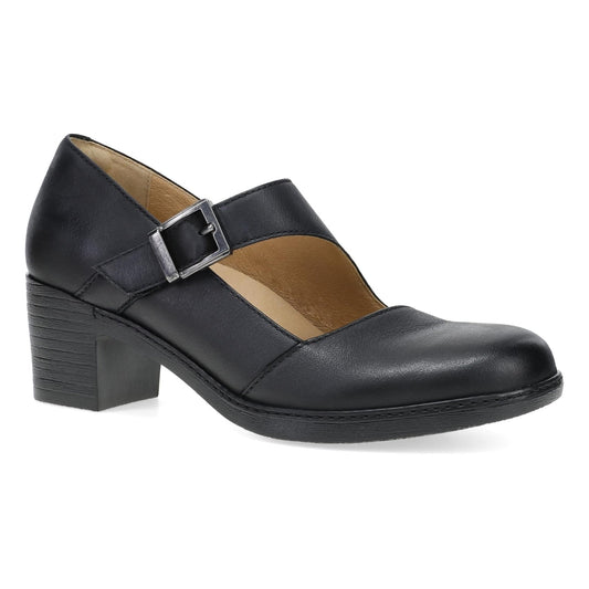 Marigold | Leather | Black - Pump - Dansko